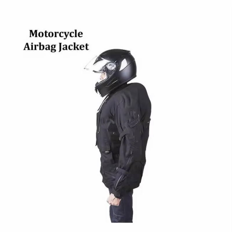 Motorcycle Gear With Airbag - Opblaasbare airbag motorjas met X-Armor bescherming,