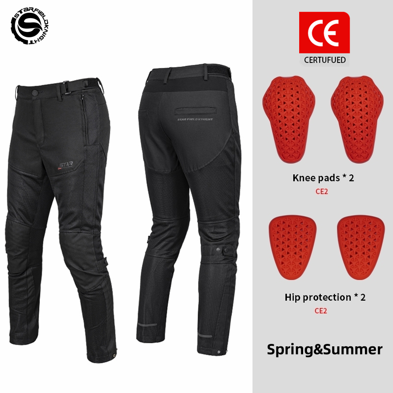 Motorcycle Gear Cycle - Star Field Knight Nieuwe Motorrijdende Herenbroek