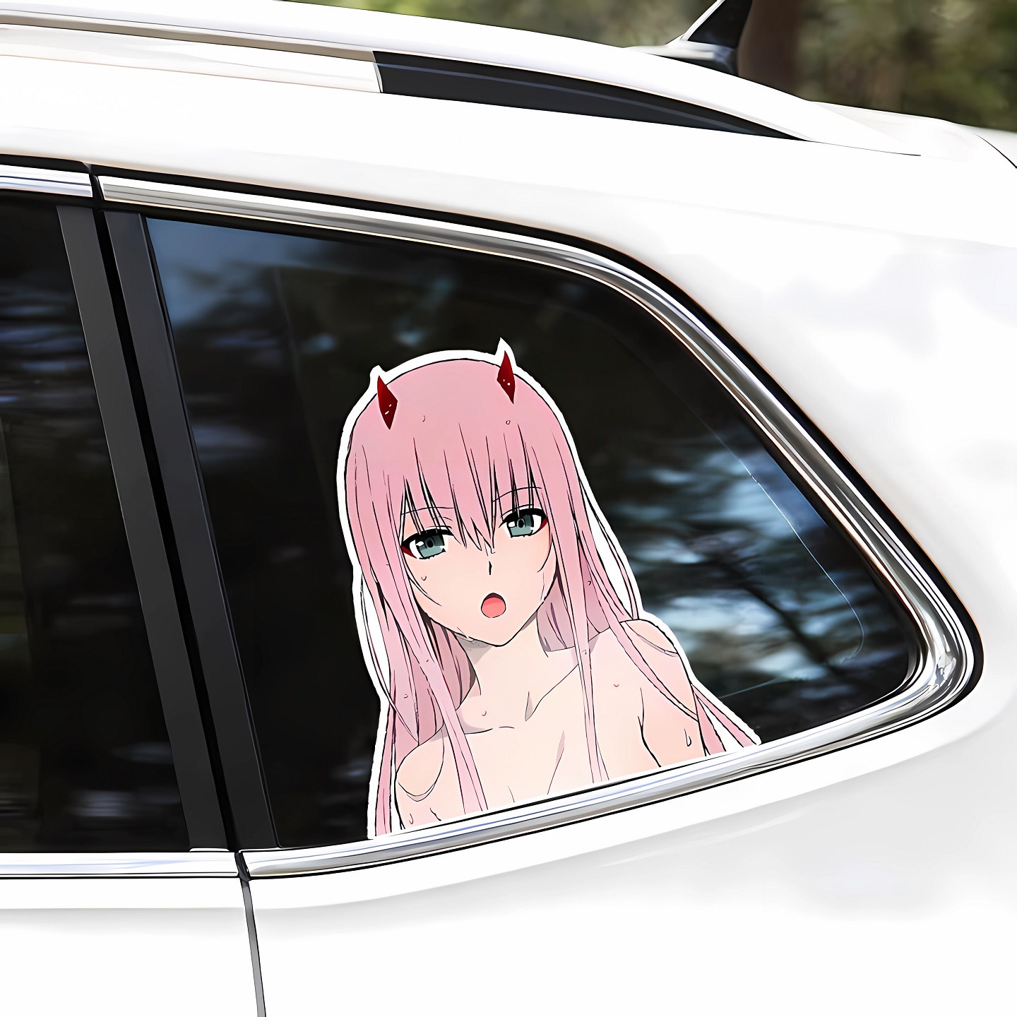 Zero Motorcycle Gear - Schattige Anime Meisje Zero Two Auto