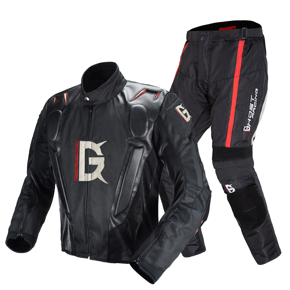Motorcycle Gear With Airbag - Beschermende motorracepakset met airbagbultontwerp Vier seizoenen
