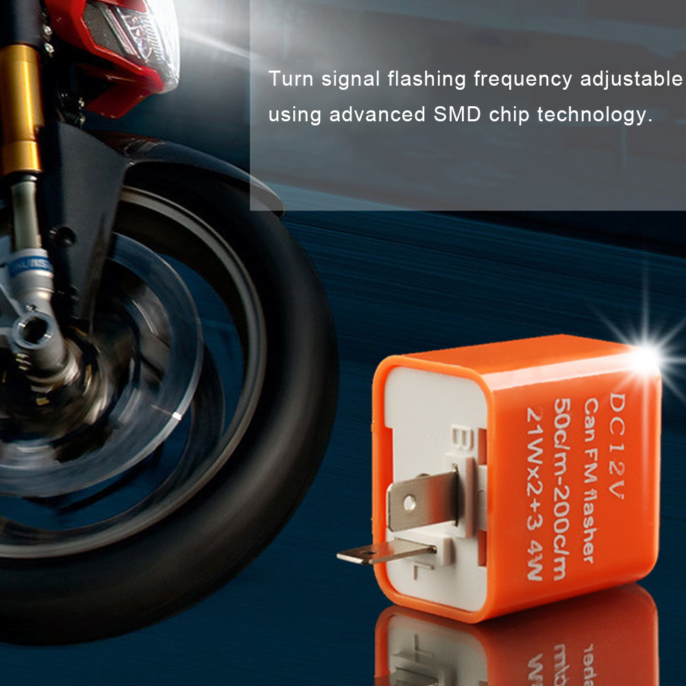 Motorcycle Gear Protection - DV 12V Frequentierelais Instelbare Richtingaanwijzer 3