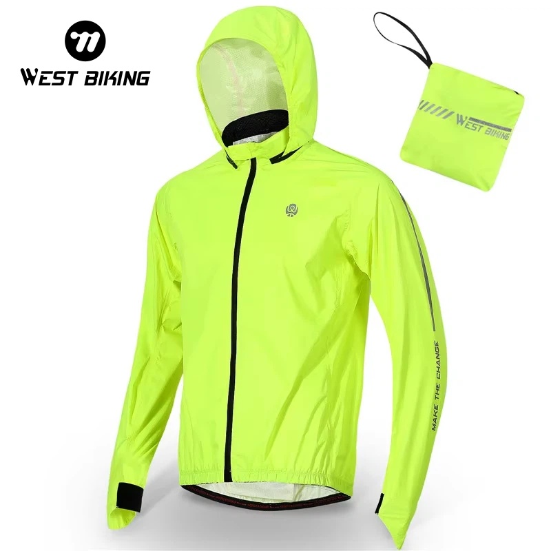 Motorcycle Rain Suit - WEST BIKING Fietsjas Heren Dames Winddicht