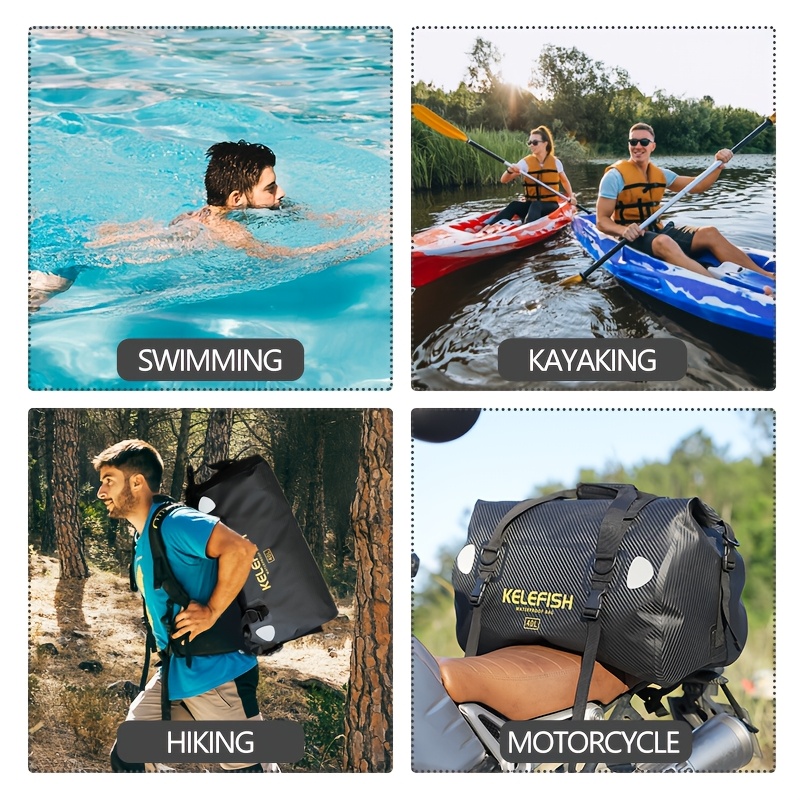 Waterdichte droge duffelbag mo - Motorcycle Gear With Airbag recensie en prijs