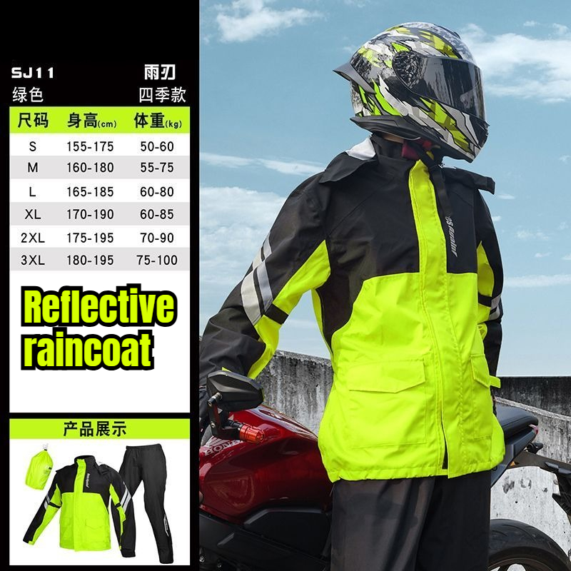 Motorregenpak Split Type Water - Motorcycle Rain Suit recensie en prijs