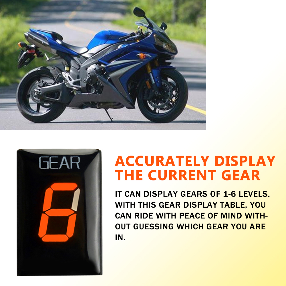 Motorfiets Accessoires Gear In - Gear Indicator Display recensie en prijs