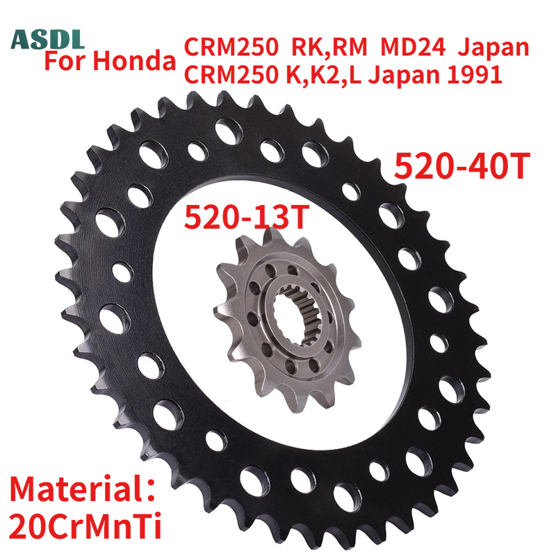 520 Keten 13 T 40 T Voor Honda - Motorcycle Gear Japan recensie en prijs