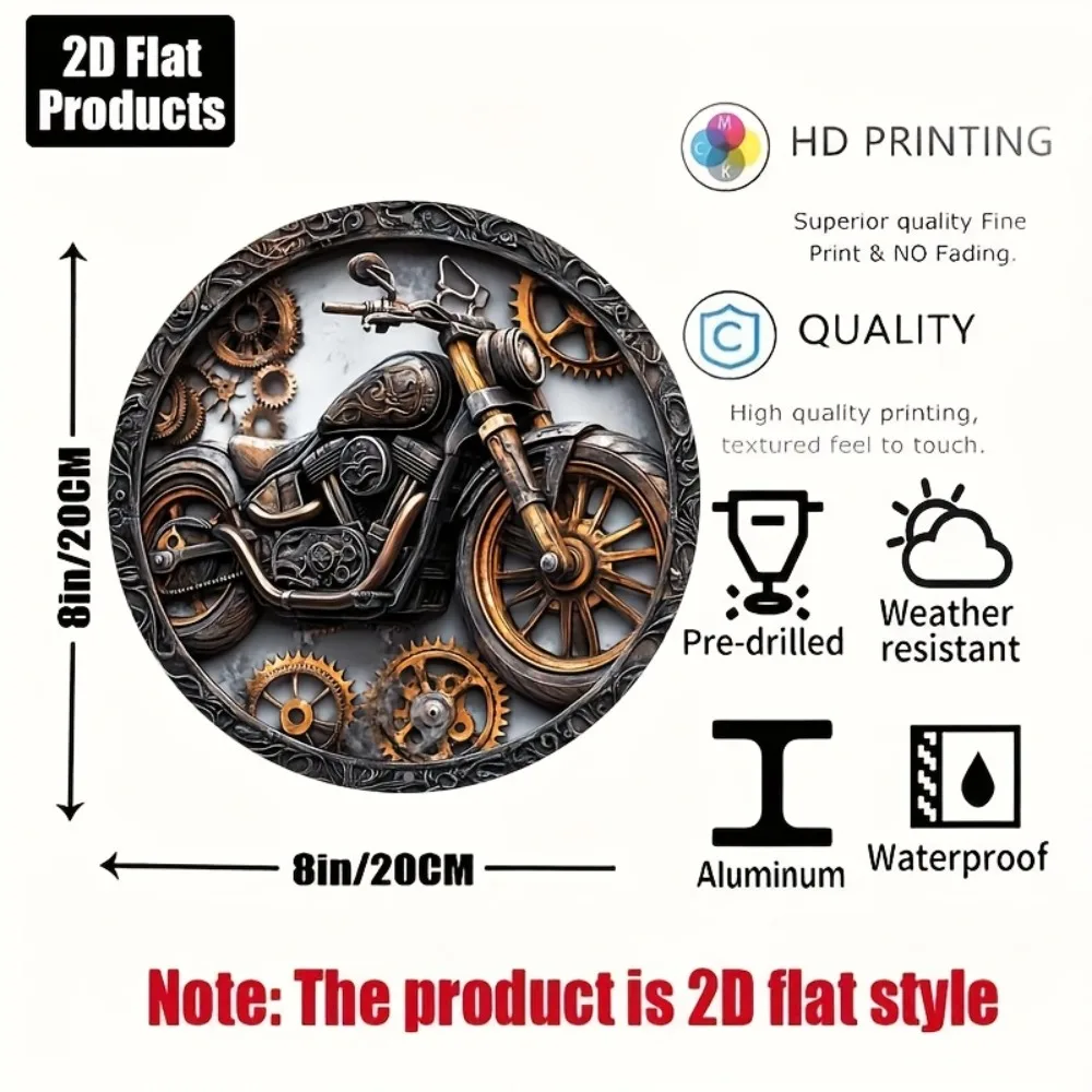Motorcycle Vintage metalen bor - Motorcycle Gear Vintage recensie en prijs