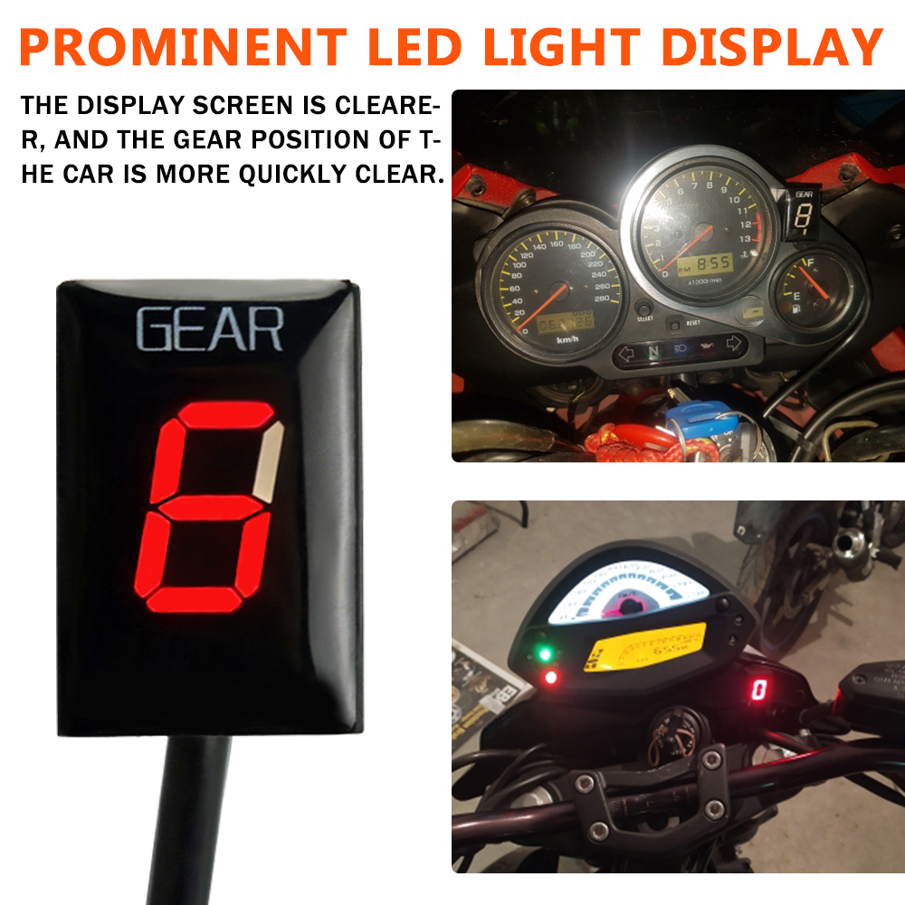1-6 Gear Indicator Voor Kawasa - Gear Indicator Display recensie en prijs