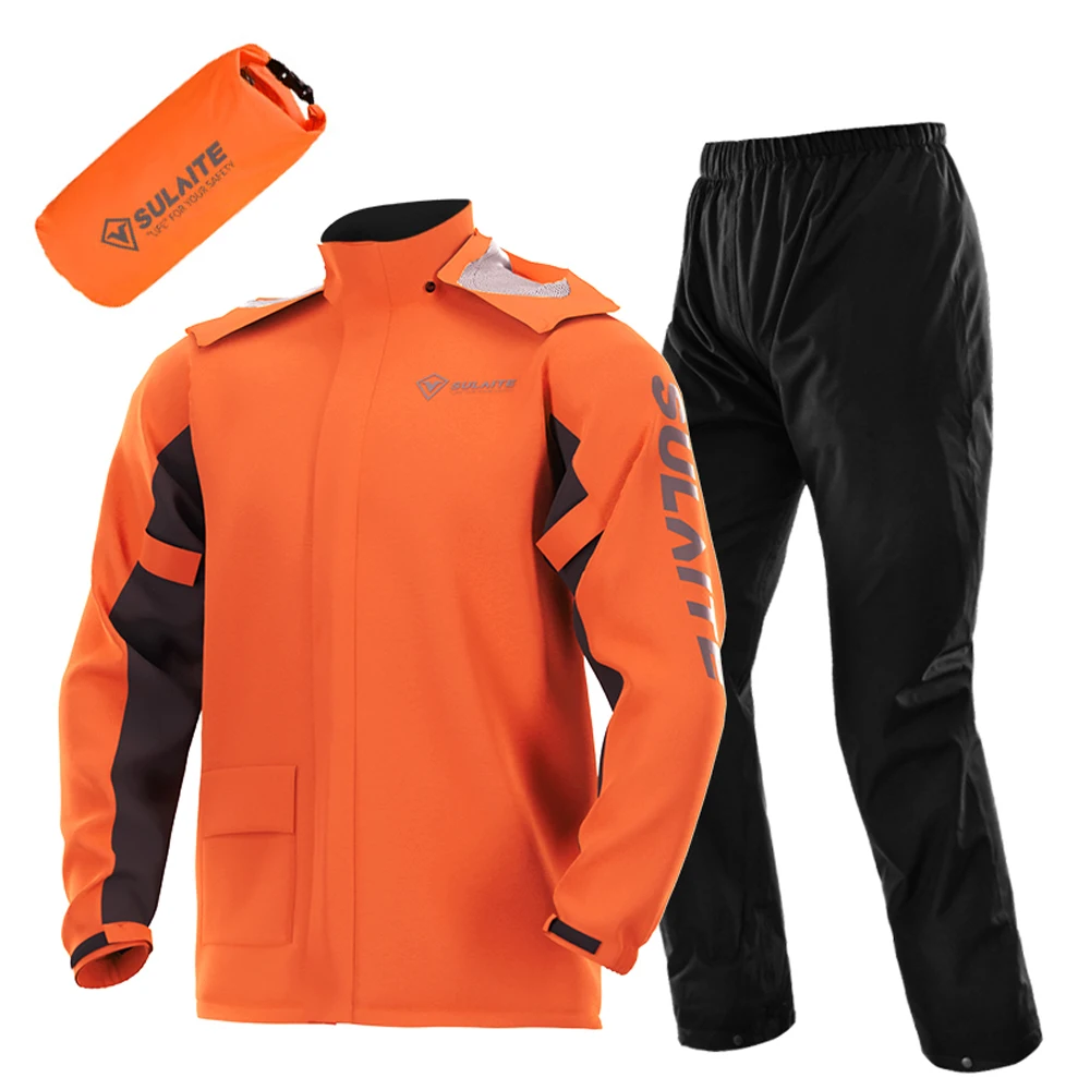 Motorfiets regenkleding set, l - Motorcycle Rain Suit recensie en prijs