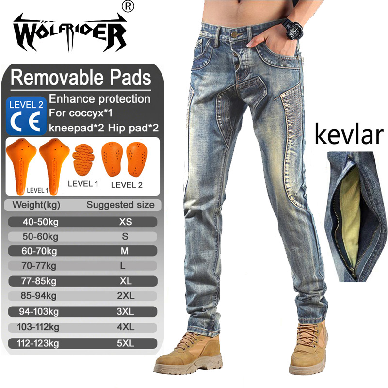 Kevlar Motorjeans Heren Aramid - Motorcycle Gear Japan recensie en prijs