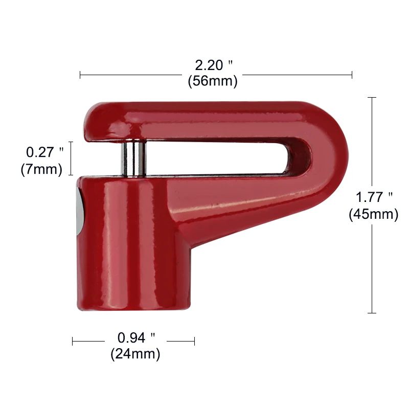 Veiligheidsslot voor motorfiet - Disc Lock Brake recensie en prijs