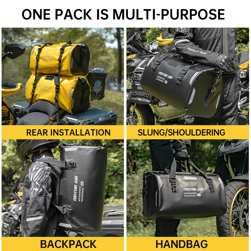 Motor Air 45L/65L Motortas met - Motorcycle Gear With Airbag recensie en prijs