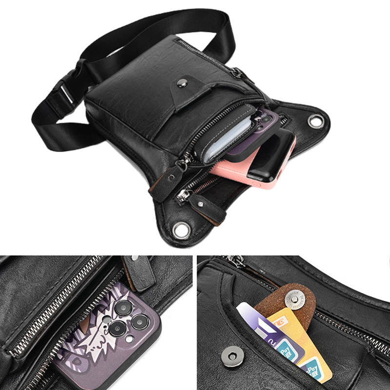 Vintage Pu Lederen Heuptas Dro - Motorcycle Gear Vintage recensie en prijs