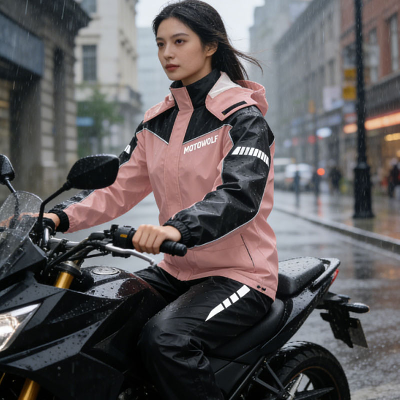 Split motorfiets regenjas pak  - Motorcycle Rain Suit recensie en prijs