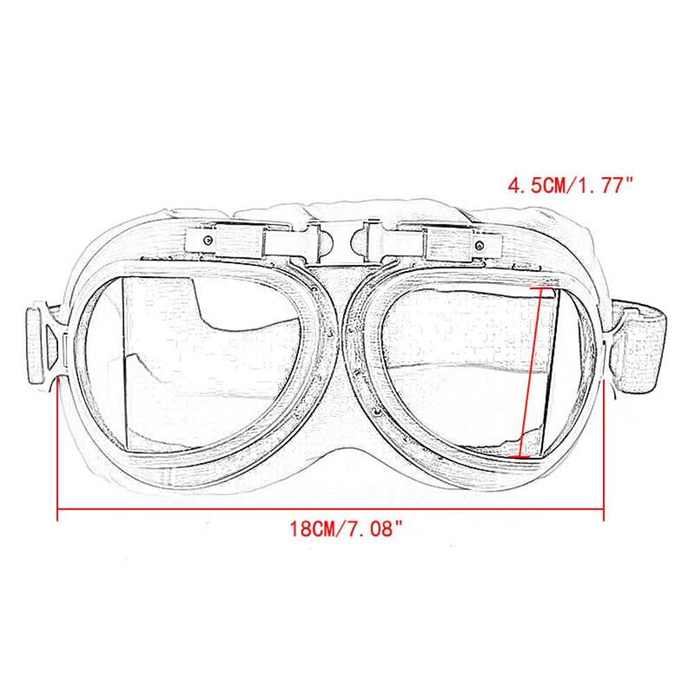 Oogbescherming Vintage Zonnebr - Motorcycle Gear Vintage recensie en prijs